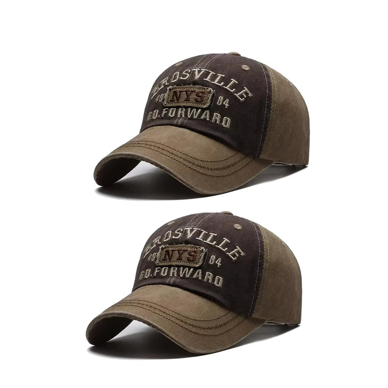Men’s Casual Washed Cotton Baseball Cap
