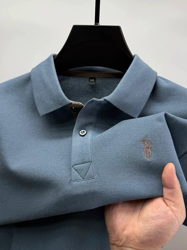 Polo Shirt – Embroidered Classic Casual Golf Style