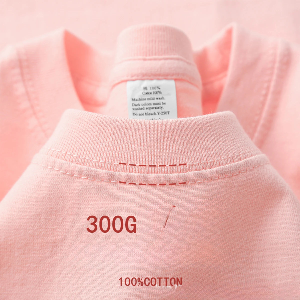 Unisex 300g Heavyweight Cotton T-shirt – Minimalist, Durable & Timeless