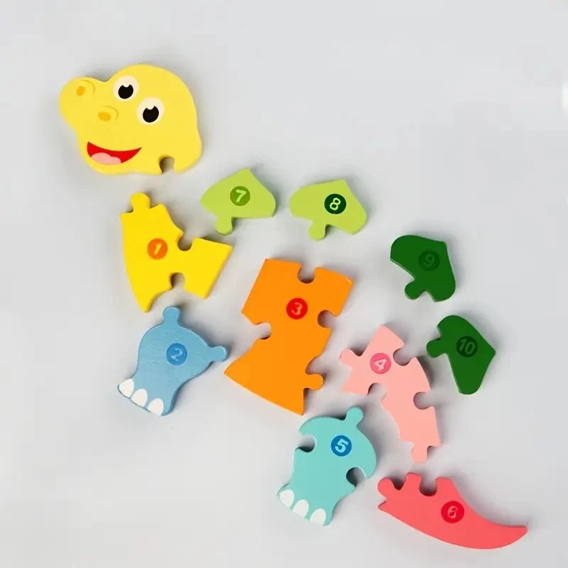 Wooden Puzzle Set for Kids