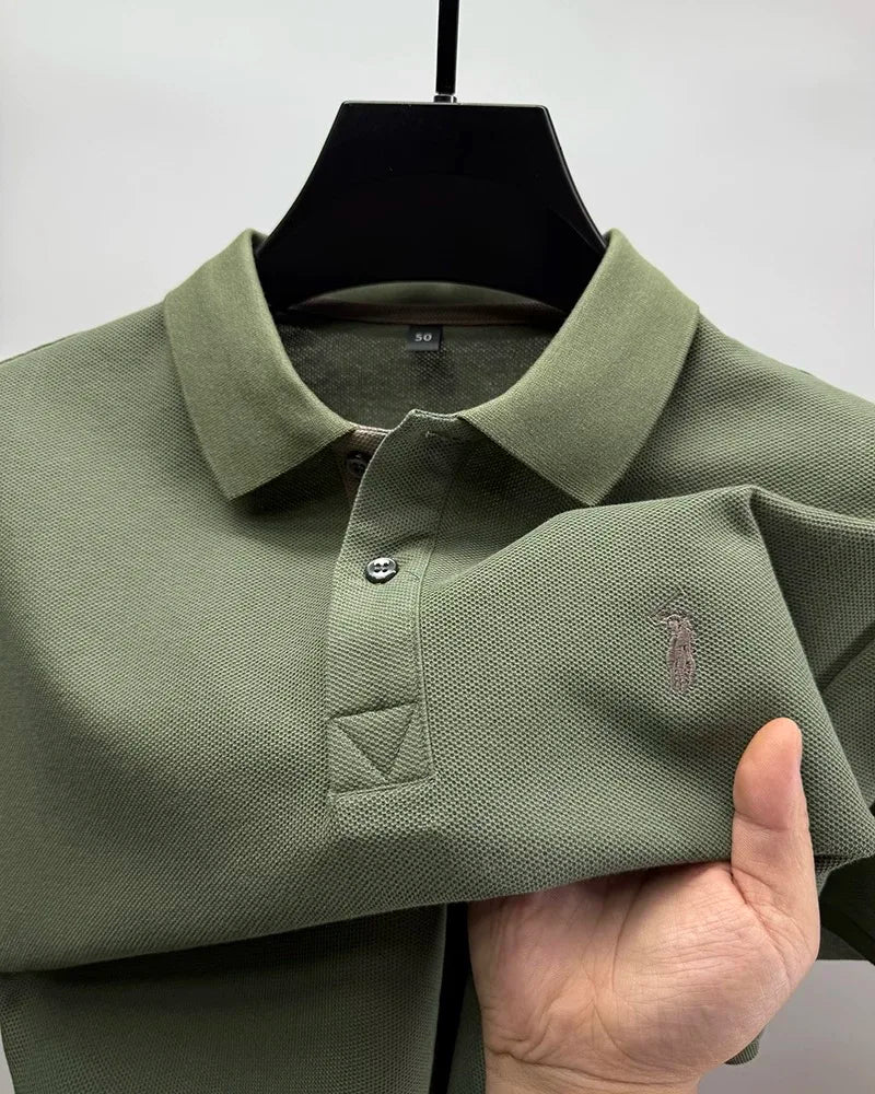 Polo Shirt – Embroidered Classic Casual Golf Style