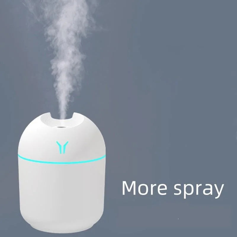 250ml USB Mini Air Humidifier – Ultrasonic Aroma Diffuse
