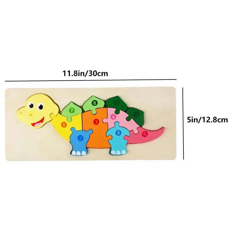 Wooden Puzzle Set for Kids