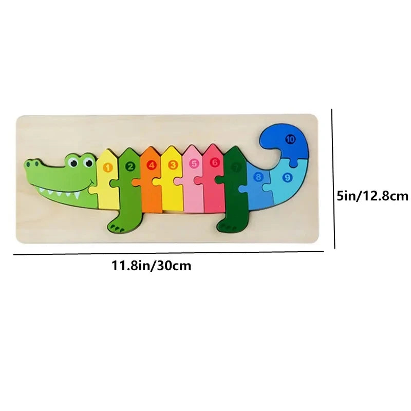 Wooden Puzzle Set for Kids