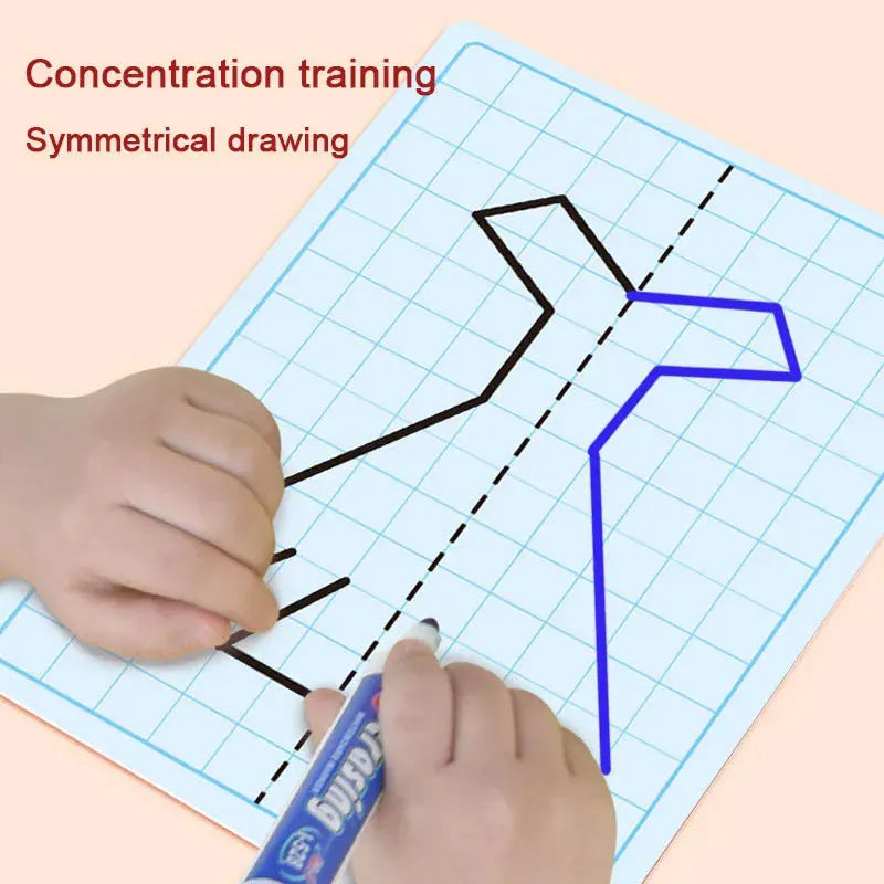 Symmetry Drawing Book for Kids