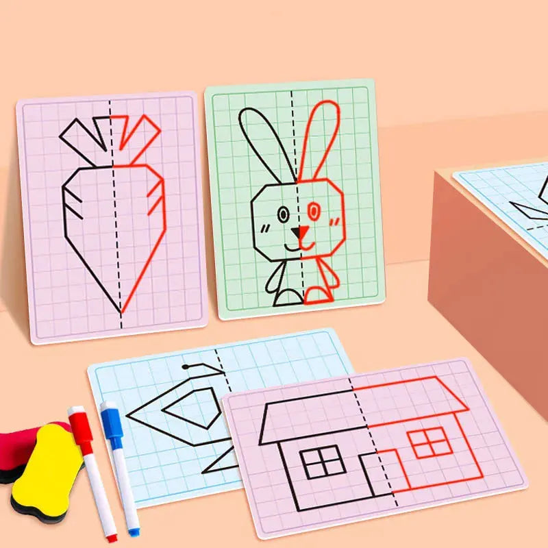 Symmetry Drawing Book for Kids