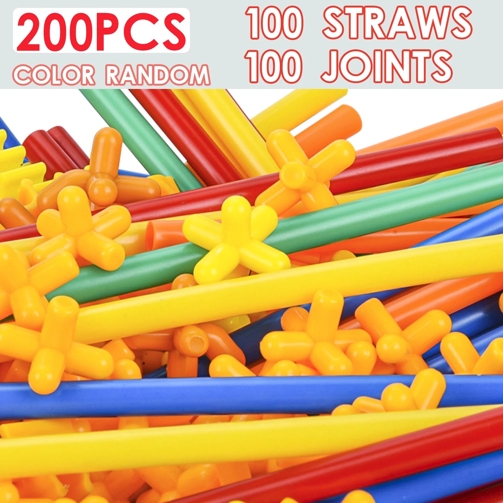 Magic Straw Builders – Flexible STEM Construction Kit