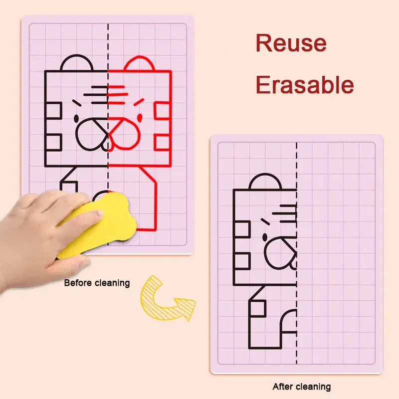 Symmetry Drawing Book for Kids