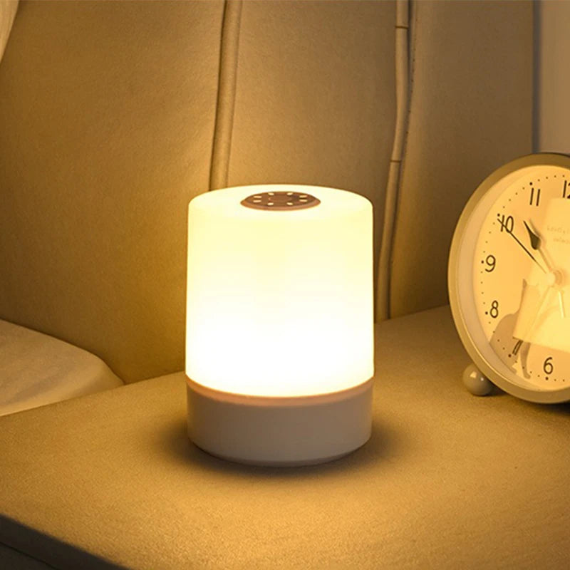 Touch LED Bedside Lamp – Dimmable & Rechargeable Night Light