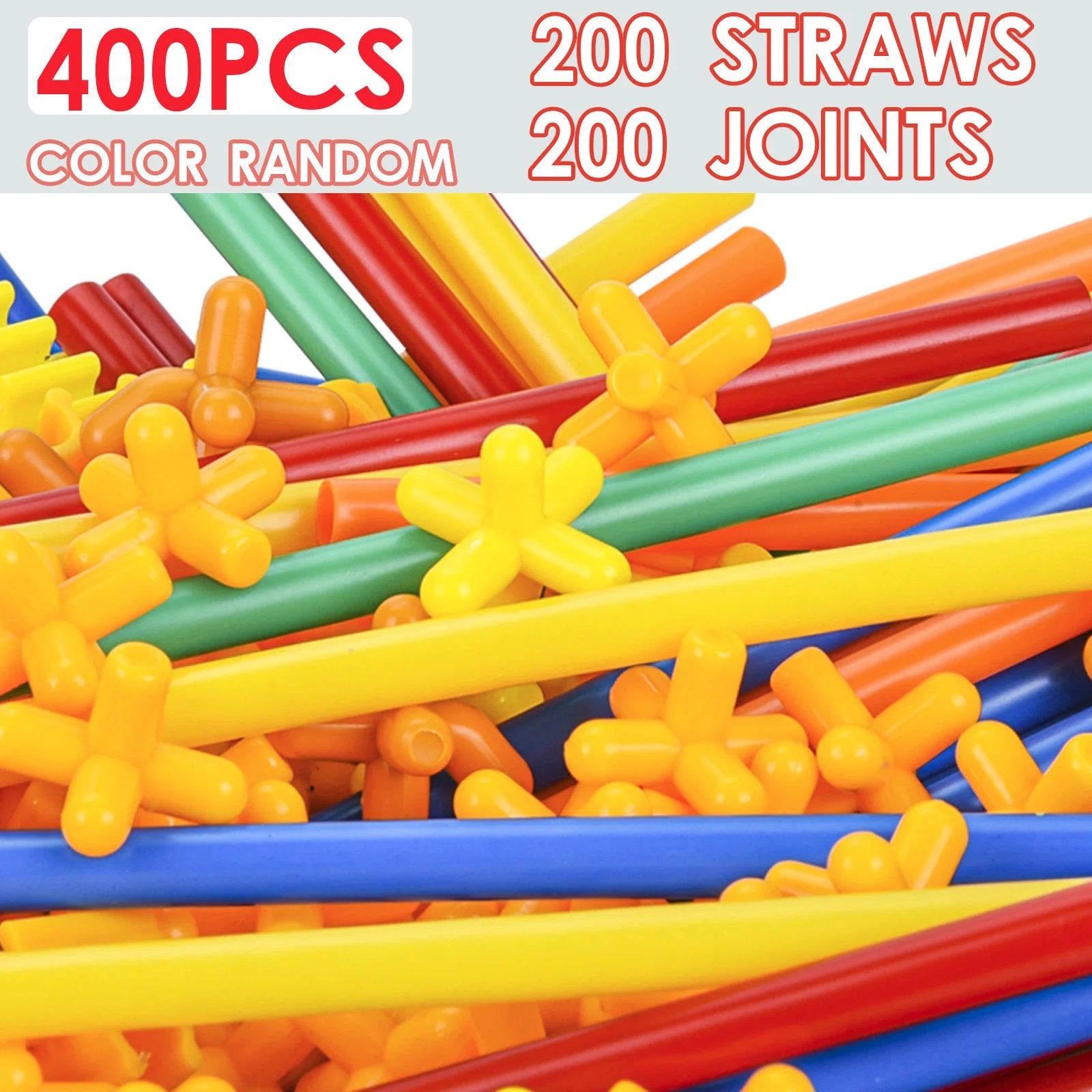 Magic Straw Builders – Flexible STEM Construction Kit