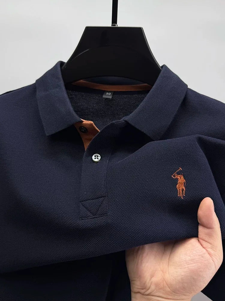 Polo Shirt – Embroidered Classic Casual Golf Style