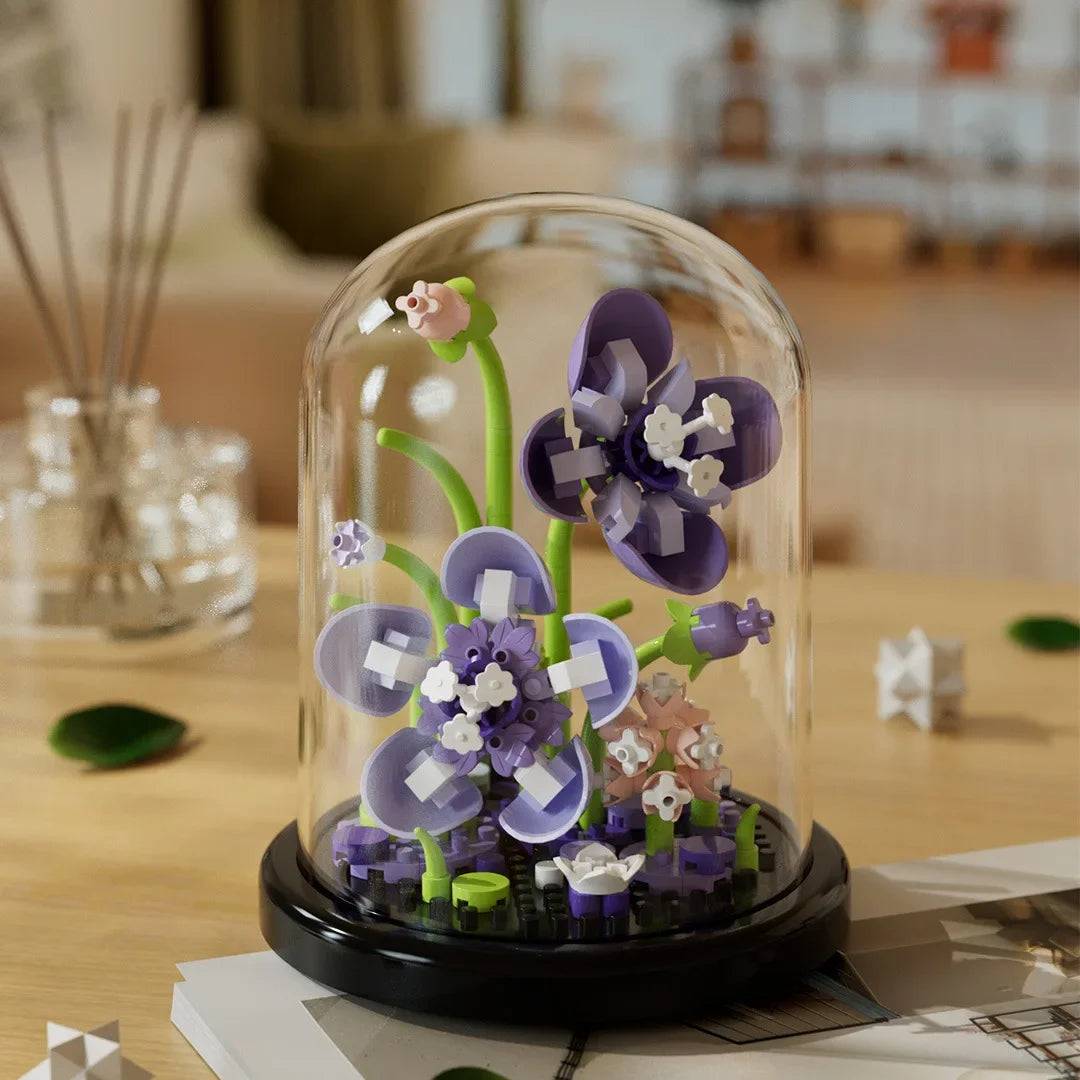Mini Flower Bouquet Building Blocks