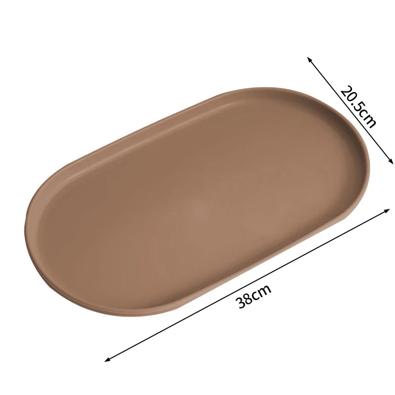 Stackable Oval Nordic Style Tray