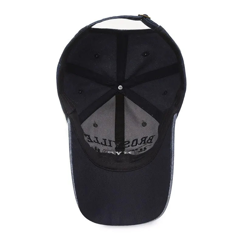 Men’s Casual Washed Cotton Baseball Cap