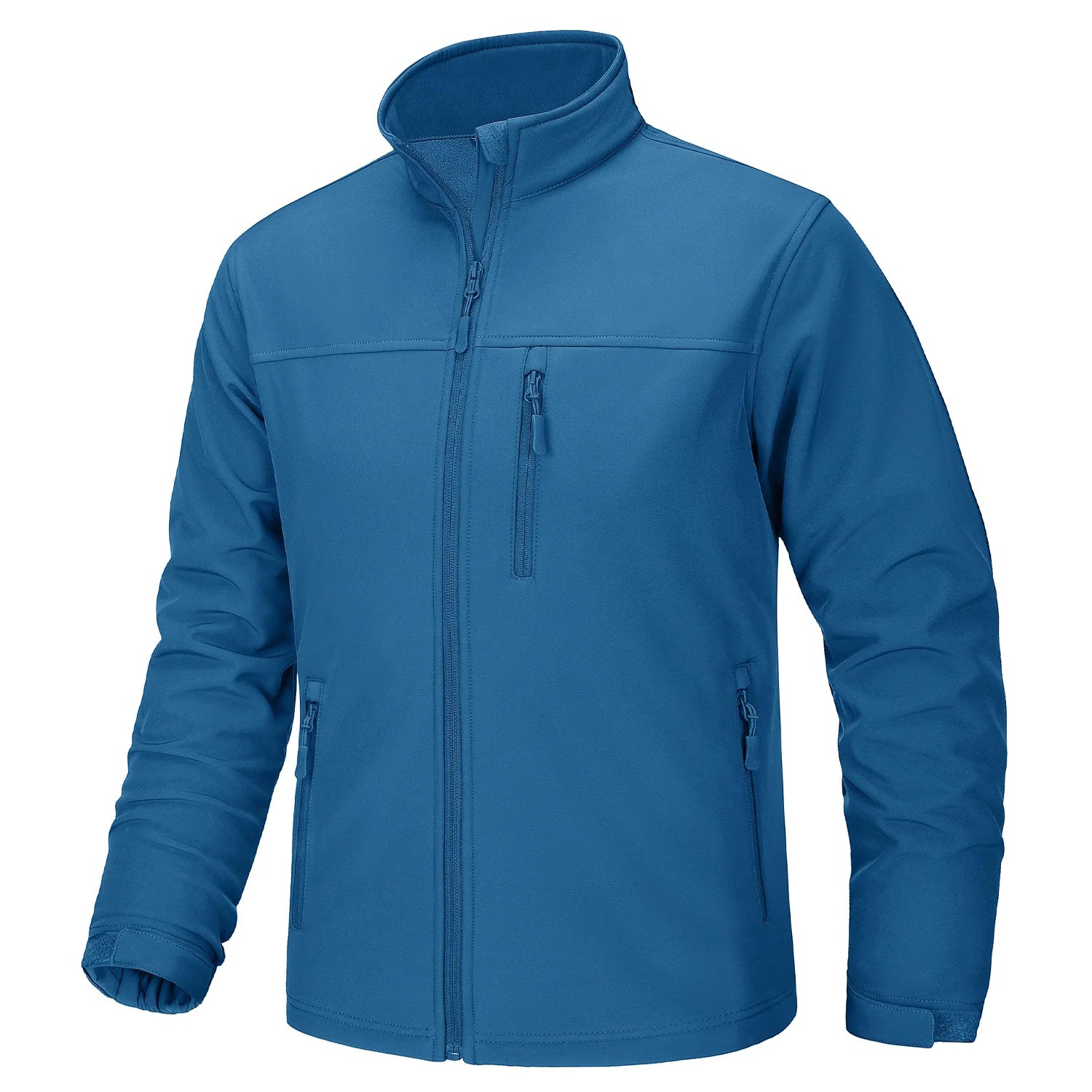 TACVASEN Men’s Waterproof Fleece Lining Windbreaker – Softshell Thermal Outdoor Jacket