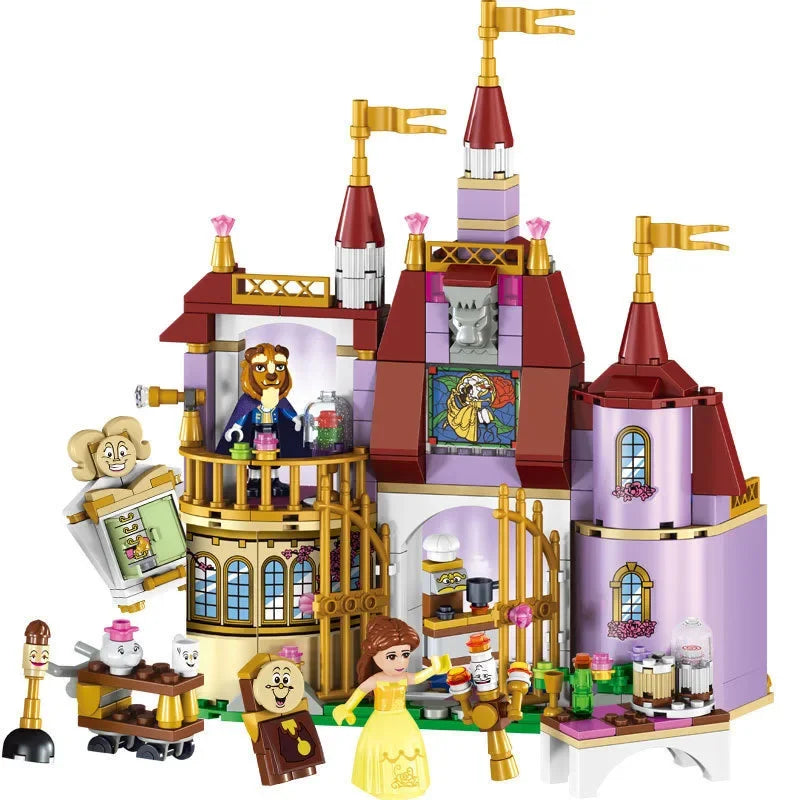 Frozen Princess Ice Castle Building Blocks Set