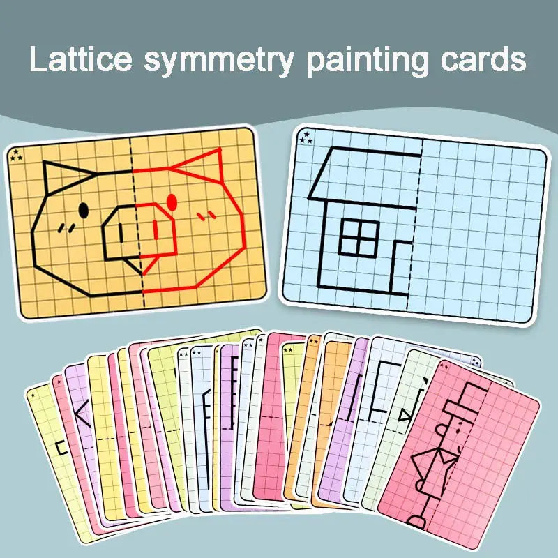 Symmetry Drawing Book for Kids