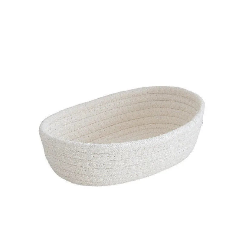 Nordic Cotton Rope Woven Storage Baskets