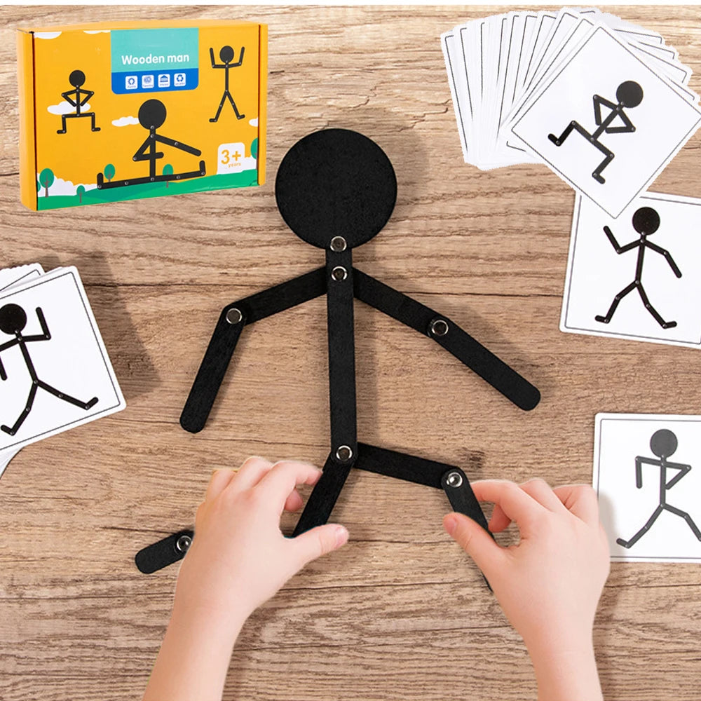 Stick Figure Puzzle Toy
