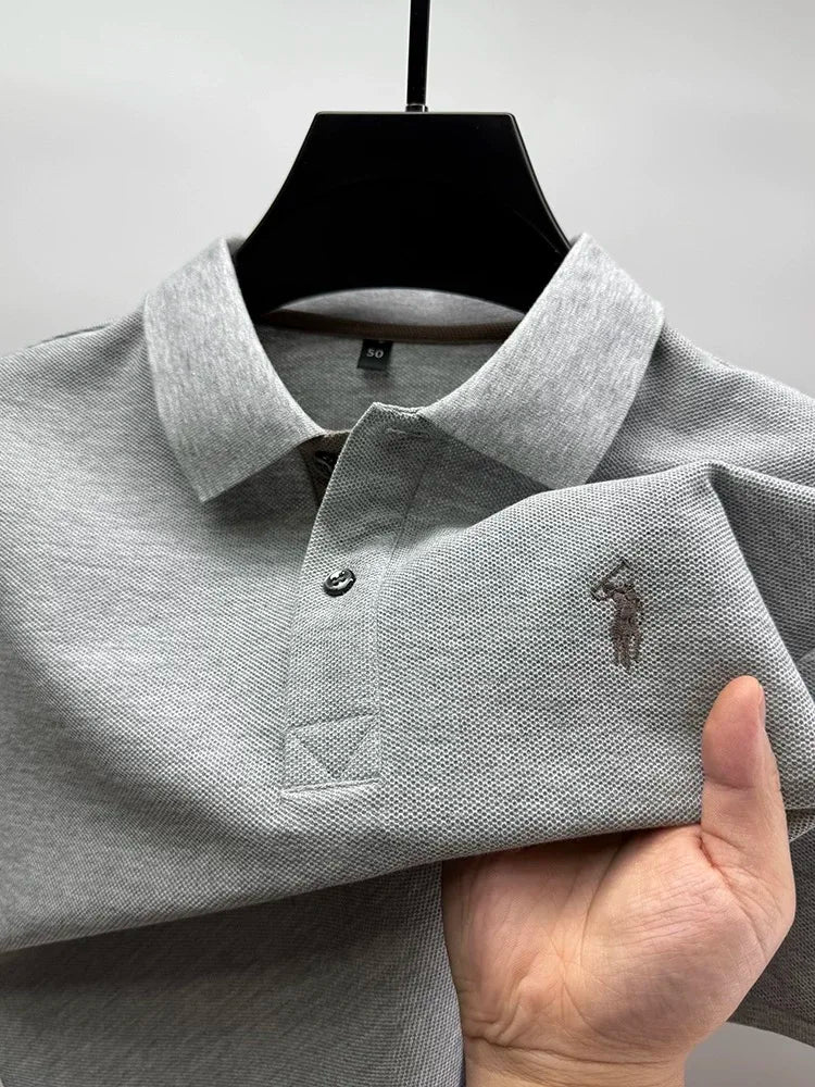 Polo Shirt – Embroidered Classic Casual Golf Style