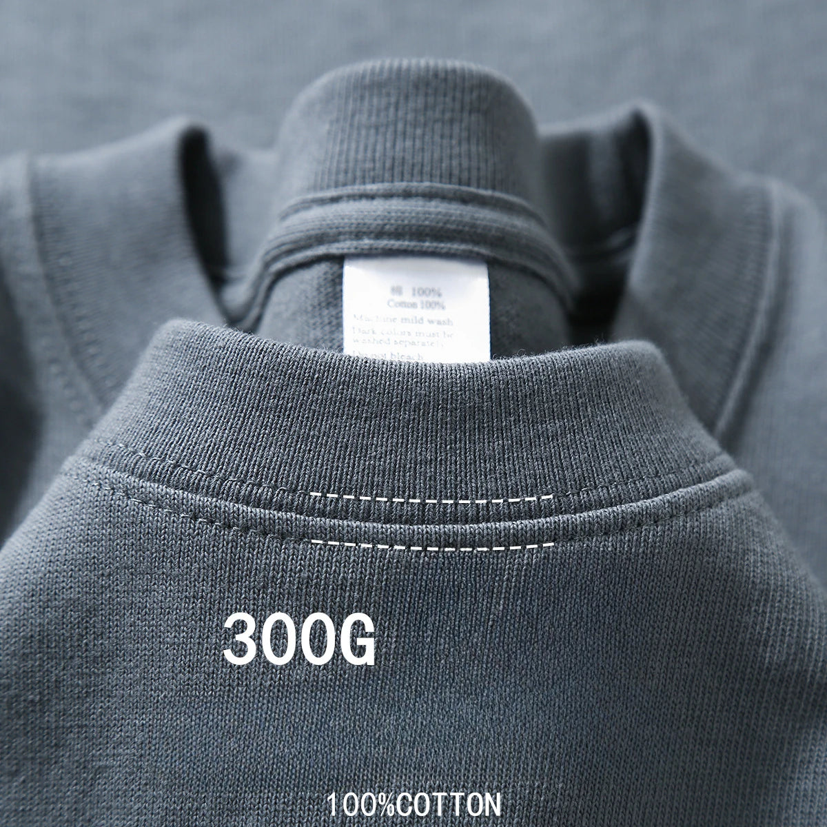 Unisex 300g Heavyweight Cotton T-shirt – Minimalist, Durable & Timeless