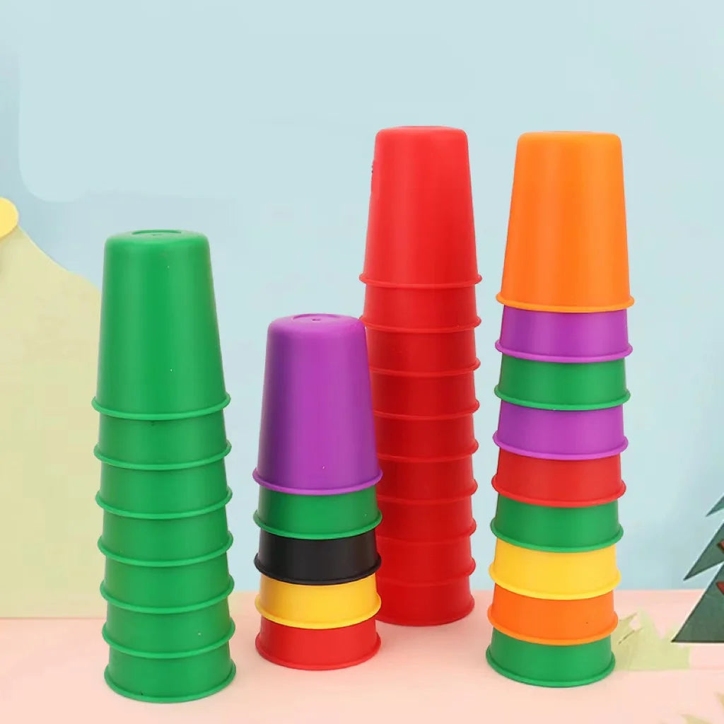 Montessori Stacking Cup Game