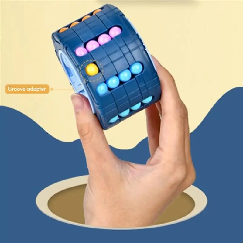 3D Logic Spinner – Color Match Puzzle Cube
