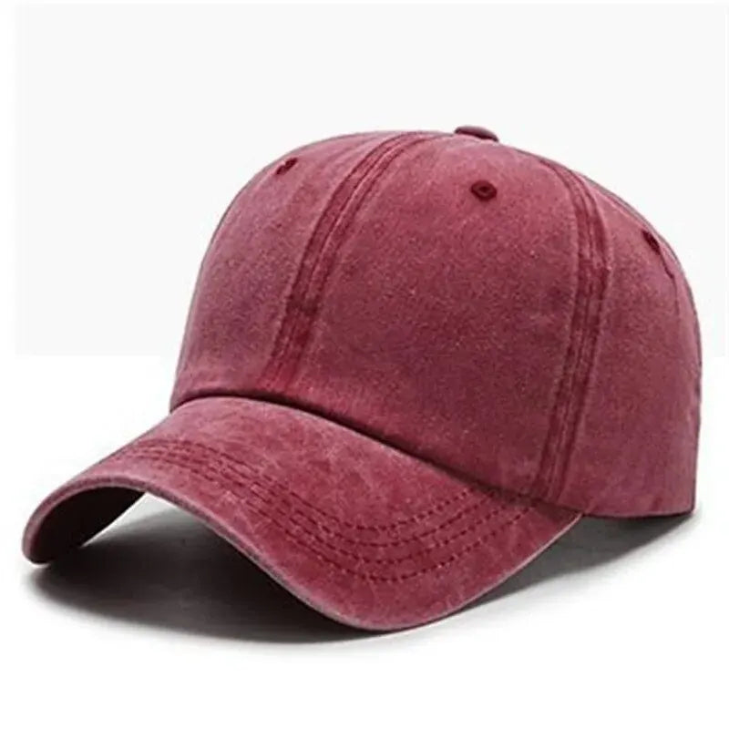 ashion Solid Baseball Cap – Unisex Streetwear Style