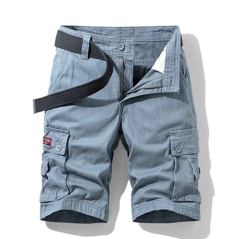 Men’s Tactical Cargo Shorts – Multi-Pocket Cotton Outdoor Shorts
