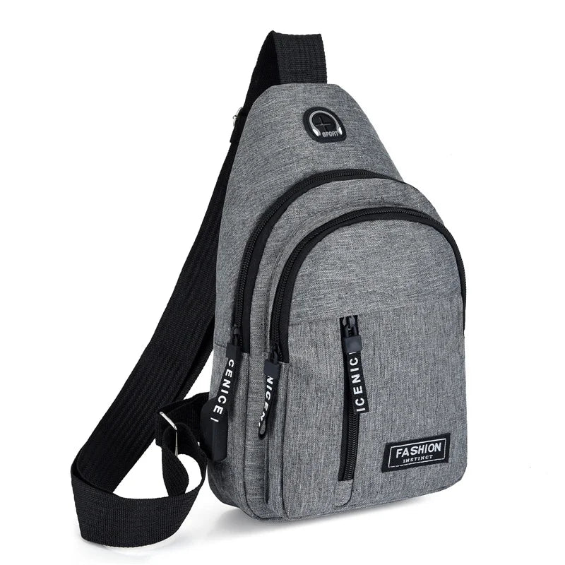 Multifunctional Men’s Chest Bag