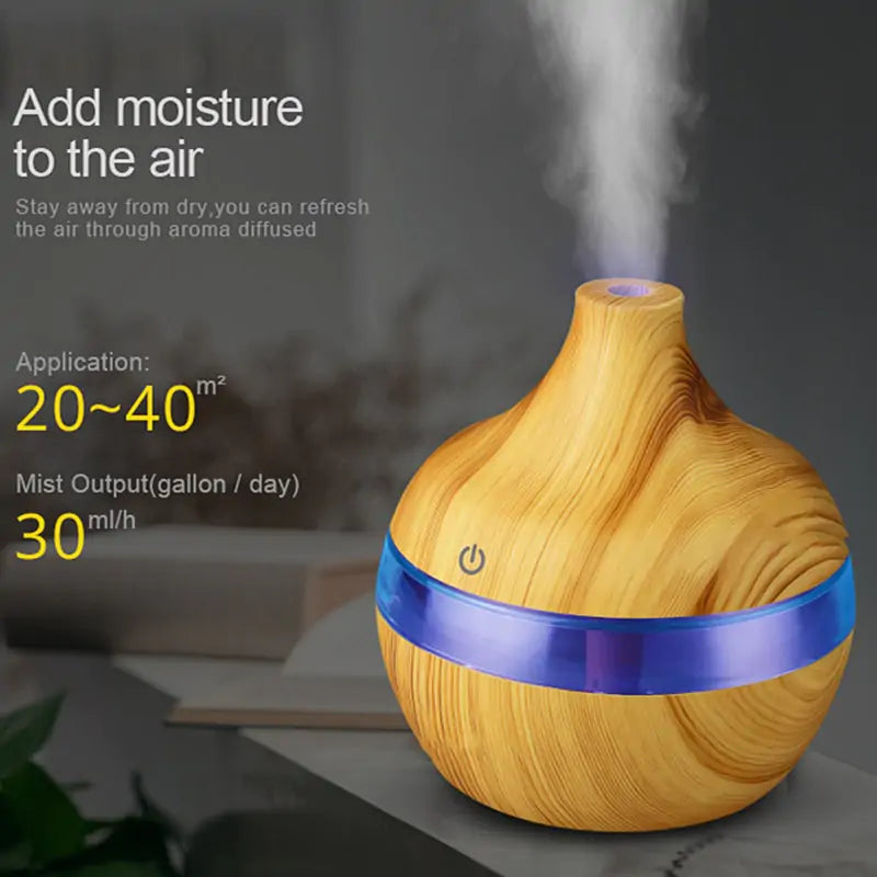 ZenMist Wooden Air Humidifier